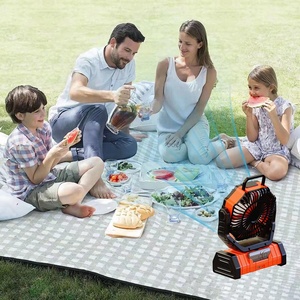 F6 קיבולת גבוהה 20000 נייד mah ventladores reargables on לוח סולארי נטענת הרצפה חיצונית מחנאות מאוורר שולחן <span class=keywords><strong>USB</strong></span> - Product Image 6