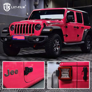 ฟิล์มคริสตัลเปลี่ยนสีเปลี่ยนสีได้แบบ Cansheng ฟิล์มป้องกันไฮโดรโฟบิกสำหรับเปลี่ยนสีคริสตัลสีชมพู - Product Image 2