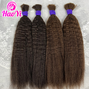 Capelli crudi cambogiani alla rinfusa per intrecciare, venditori all'ingrosso di capelli fasci vergini alla rinfusa, capelli umani di grado 15 - Product Image 1