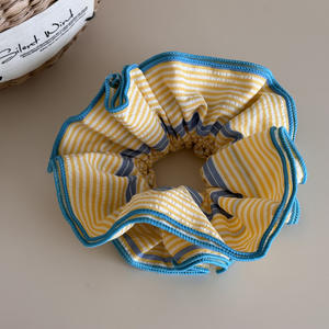 กิ๊บติดผมแฟชั่นเกาหลีแบบโอเวอร์ไซส์ หลากสีสัน ลายทาง สำหรับผู้หญิงและวัยรุ่น - Product Image 6