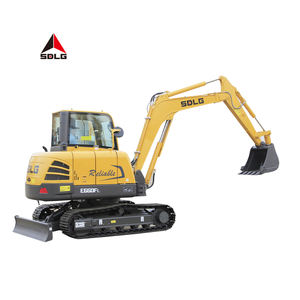 Miniexcavadora SDLG E660FL de Alta Calidad, Excavadora Hidráulica Tipo Oruga, Pequeña Retroexcavadora con Accesorios - Product Image 1
