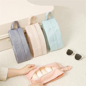 Bolsa de Almacenamiento de Ropa Interior Portátil, Organizador de Viaje Rectangular, Beige, Rosa, Gris, Azul, Organizador de Ropa para Viaje - Product Image 3