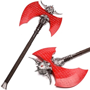 Accessoire de cosplay Doom Eternal, hache argentée en fibre de verre Marauder - Product Image 1