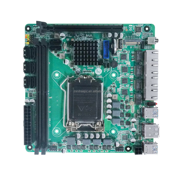 C246 Itx NAS Motherboard LGA1151 8th/9th Gen Core I3 9100 I5 9500 I7 9700 4xi226-V 8xsata Firewall Appliance Centos Ubuntu