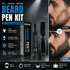 Kit de crayons de remplissage de <span class=keywords><strong>barbe</strong></span> imperméables, tenue forte, aspect naturel, outil de toilettage longue durée pour hommes - Product Image 1