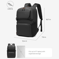 Sac à dos de voyage simple et de grande capacité, personnalisable/OEM, multifonctionnel, imperméable, pour ordinateur portable, idéal pour les trajets quotidiens