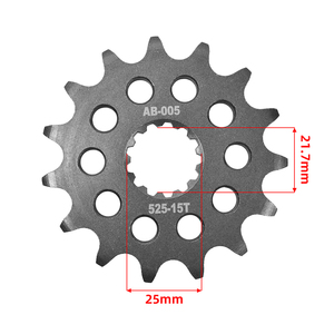 เฟืองด้านหน้ามอเตอร์ไซค์สำหรับ2024 <span class=keywords><strong>Triumph</strong></span> <span class=keywords><strong>850</strong></span> Tiger Sport 2021-2024 - Product Image 3
