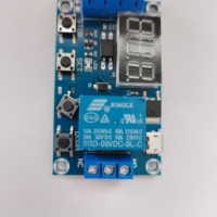 Module de relais de puissance FYX avec temporisation réglable, circuit de temporisation à déclenchement, interrupteur 1 canal 6-30V