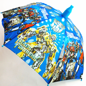 Wholesale High Quality Anti Dripping Cute Cartoon Character Straight <b>Umbrella</b> for Kids Polyester Plastic Handle - Product Image 3