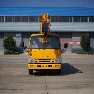 Plateforme de travail <span class=keywords><strong>a</strong></span>érienne ISUZUU 100P 14M, nacelle élévatrice à bras articulé, camion benne pliable à <span class=keywords><strong>vendre</strong></span> - Product Image 2