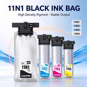 Goosam T11N T11N1 T11N2 T11N3 T11N4 Sac d'encre compatible couleur pour EPSON EP-C800RDW EM-C800RDWF - Product Image 1