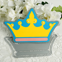 AAGU nuovo taglio metallo muore stampo Scrapbooking taglio Die cartoncino invito corona artigianale carta Scrapbooking taglio Die