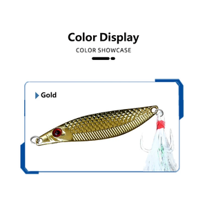 Señuelo de Pesca Artificial de Metal, Diseño de Serpiente Acuática, Brillante y Colorido, Largo Alcance, <span class=keywords><strong>Boca</strong></span> Invertida, para Pesca de Carpas en Lagos/Ríos - Product Image 6