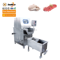 LONKIA 48 80 120 168 Aiguilles Personnalisées Machine d'injection de solution saline pour viande de poulet Machine d'injection de saumure pour viande