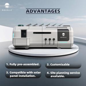 Maisons capsules spatiales en acier modernes personnalisées pour les régions froides, hôtels, résidences, villas avec des tailles réglables - Product Image 2