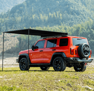 Accessoires de camping pour véhicules rétractables, <span class=keywords><strong>auvent</strong></span> pare-soleil rétractable 4x4 en tissu Oxford imperméable pour côté de voiture - Product Image 1
