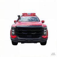 Camion de pompiers Foton 4x4 Diesel |   Nouveau véhicule compact de lutte contre les incendies pour les communautés, les garages souterrains et les forêts