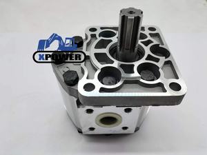 ปั๊มเกียร์ XPower รุ่นใหม่ CBT-532 337989 สีดำ/เงิน สำหรับรถขุดตีนตะขาบ EM639B SEM636D - Product Image 3