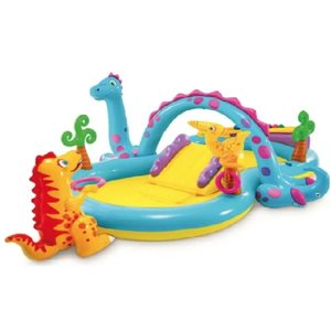 <span class=keywords><strong>Piscine</strong></span> pour enfants Dinoland de haute qualité en PVC, durable, pour fêtes d'été, 7,5 pieds sur 44 pouces - Product Image 1