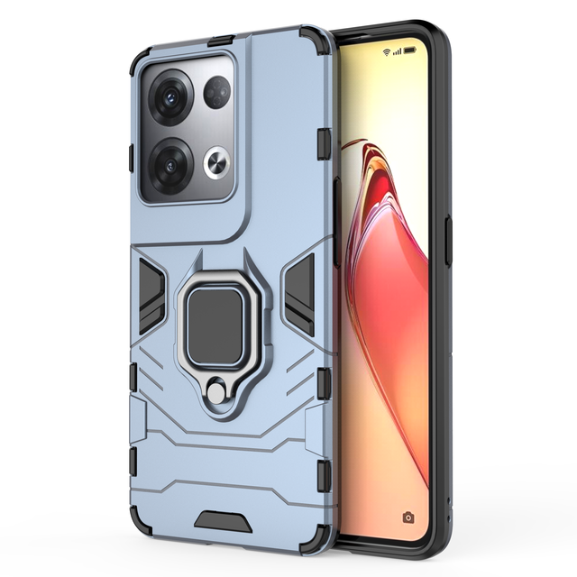 Ring Stand Heavy Duty case Back Cover for Oppo Reno 8 Pro Plus 5G, for Oppo A57 4G Shockproof case