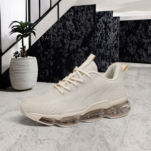 Baskets décontractées pour femmes, respirantes, basses, en cuir et maille souple, à lacets, à plateforme, pour la marche, pour l'hiver, l'été et l'automne - Product Image 2