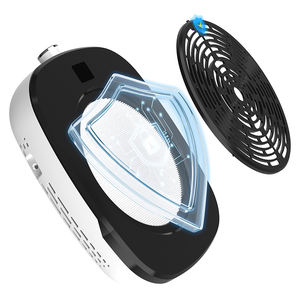 Colector de Polvo para Uñas de Grado Profesional 858-19, Motor Turbo sin Escobillas, Fuerte Succión, Pantalla LCD para Técnicos de Uñas - Product Image 5