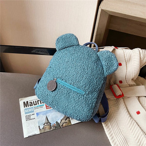 6318 กระเป๋าเป้สะพายหลังสีพื้นขนาดเล็กสำหรับเล่นกีฬาและพักผ่อน - Product Image 5