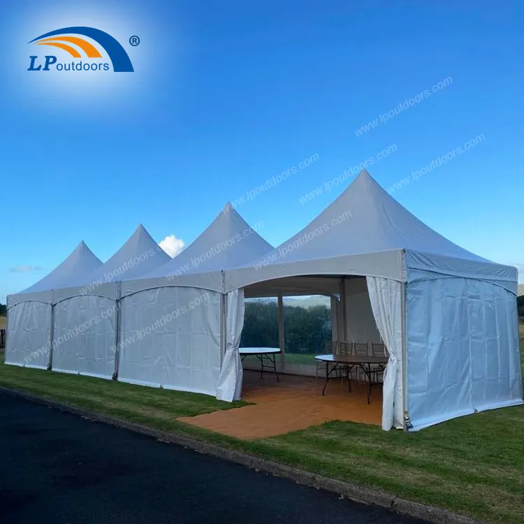 3x3m 5x5m 6x6m telaio in alluminio alto picco cavo croce tendone gazebo tenda per eventi di festa all'aperto