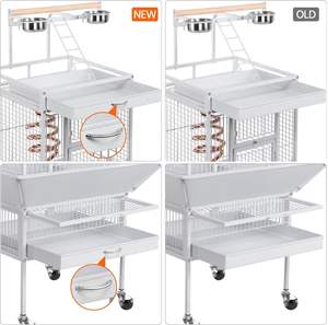Am-Azon Hot Koop Grote Kooien Vogelkooi Volières Voor Vogels Buitenshuis Papegaaienkooi Huis Vogel Buiten Volière - Product Image 2