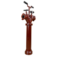 Hydrant de colonne KPA 1,6 MPa, sortie 80 mm, entrée 125 mm, léger, type GOST, type BS, équipement de lutte contre l'incendie, usine