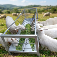 Nouvel abreuvoir automatique robuste en métal galvanisé pour moutons, à usage humide/sec, et support portable pour chèvres, pour usage agricole par Fluent Wonder