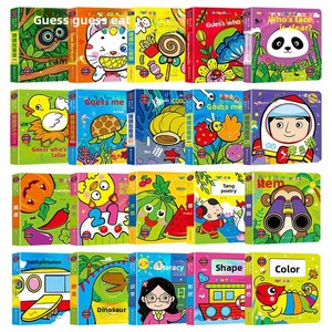<span class=keywords><strong>Livre</strong></span> amusant de jeu de <span class=keywords><strong>cache</strong></span>-<span class=keywords><strong>cache</strong></span>, <span class=keywords><strong>livre</strong></span> d'histoires avec autocollants pour l'apprentissage précoce, <span class=keywords><strong>livre</strong></span> d'images chinois à couverture rigide pour bébés de 0 à 3 ans - Product Image 5
