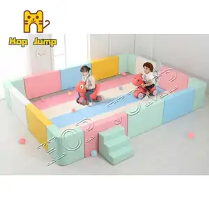 Kids party soft play equipment indoor playground kiddie foam ball pool ball pit