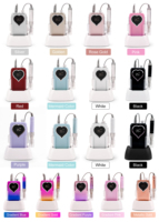 2025 Recharge Portable 35000 tr/min perceuse à ongles OEM forme de coeur sans noyau professionnel ongles Tech perceuse Salon nouvel an cadeau