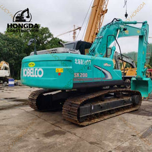 Excavadora Kobelco de alta calidad con gran oferta, de 20 toneladas SK200D excavadora de orugas, excavadoras usadas Sk200 - Product Image 4