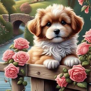 ديي مجموعة الطلاء الماس الكامل هدية الحرف اليدوية 5D الكلب لطيف هريرة الحيوان الماس الفن الكرتون للأطفال والكبار غرفة الديكور - Product Image 5