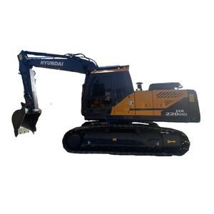 Excavadora Hidráulica de Orugas Hyundai HX220HD Usada Original de Corea, 22 Toneladas, Motor Cummins, 90% Nueva, Buen Precio - Product Image 1