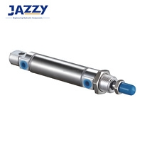Cilindro Neumático JAZZY MAL Serie Mini de Aleación de Aluminio SDA CQ2B MGP Tri-Rod, Kits de Cilindro, Interruptor Magnético MHZ MHC