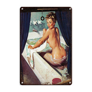 Good Morning Decor mur bar Artisanat ancienne impression rétro signe salon vip Vintage métal Affiche logo étain voiture plaque Offre Spéciale - Product Image 6