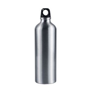 Purple Stainless Steel Vacuum Water Bottle With Carabiner <b>For</b> Travel - Product Image 2