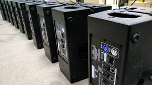 Powavesound Professional Active Line <b>Speaker</b> 8 Inch Indoor Mounted 400w <b>Mini</b> Pa Pws928lap <b>Mini</b> Line <b>Speaker</b> - Product Image 3