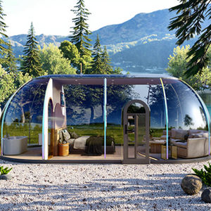 Tente Bulle Igloo Transparente d'Extérieur D2025 Conception Entièrement Panoramique avec Tissu PVC Résistant Petite Maison de Glamping - Product Image 4