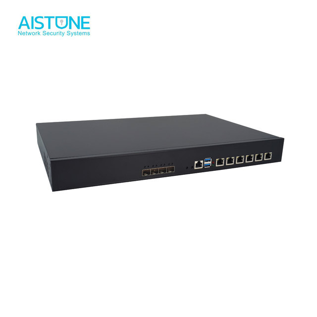 1U Rackmount Server Intel Core I7 12th Gen 64GB DDR4 M 2 SSD AES-NI Optional 4*10G SFP 6*2.5G LAN Network Router Server