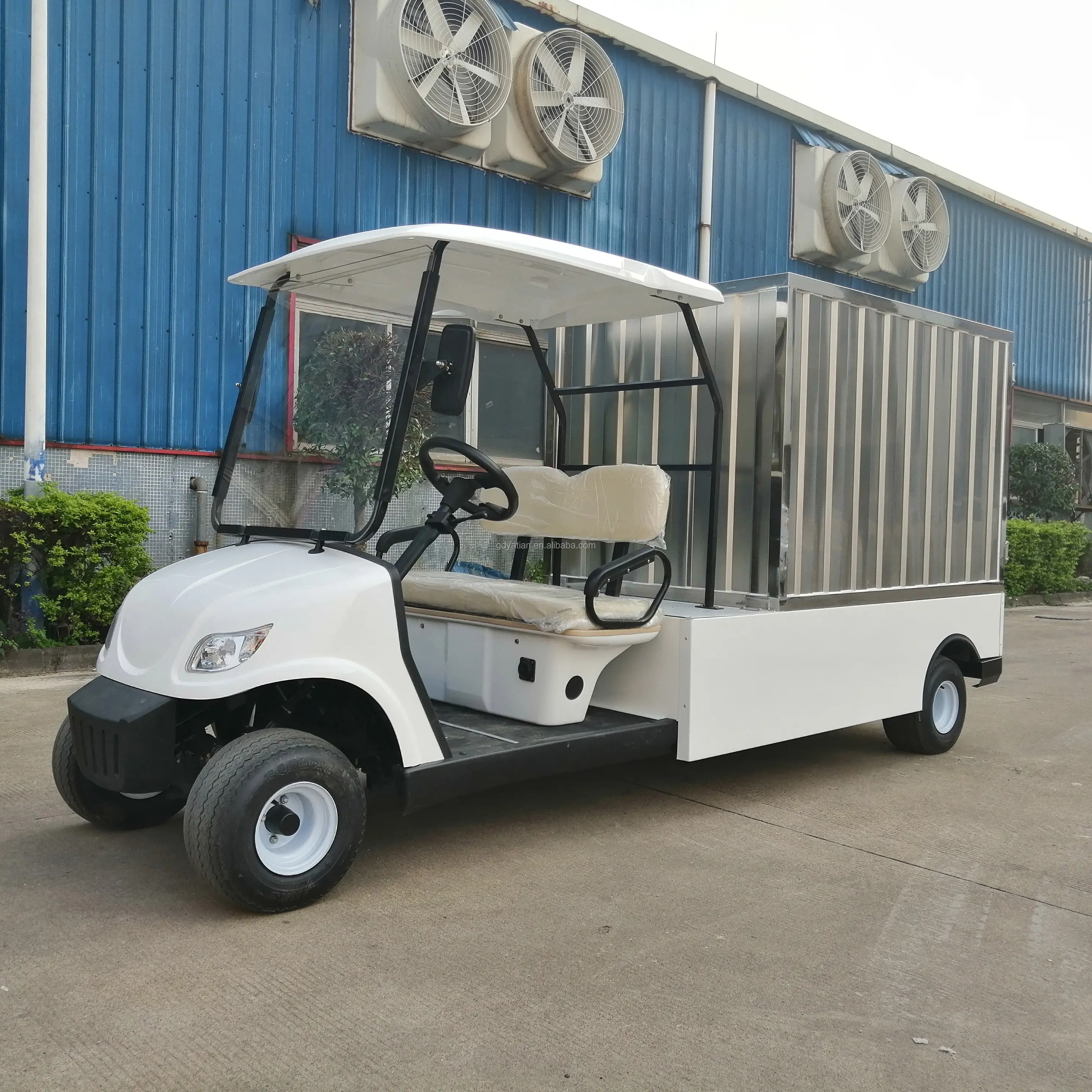 Cina Produsen Truk Model Baru Golf Cart Jenis Listrik Kargo Van