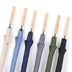 Xương ô dù tự động biểu tượng tùy chỉnh Kinh doanh Quà Tặng Mặt trời mưa mái vòm ô dài xử lý thẳng quá khổ vàng ô dù - Product Image 2