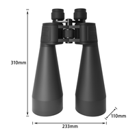 Jumelles astronomiques géantes 20x80, objectif massif de 80 mm, télescope optique haute puissance pour l'observation des étoiles et de la lune
