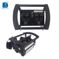 Control Remoto para Grúa, 4 Palancas, Embrague Mecánico Automático, Motor Hidráulico IP68, Control Remoto Inalámbrico para Grúa