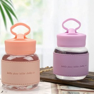 Oferta Promocional: Botella de Agua de Vidrio Mini, Ecológica, Apta para Lavavajillas y Microondas, Diseño Moderno, Portátil, con Asa, Vaso para Bebidas - Product Image 5