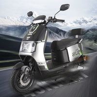 Nouvelle conception, système de clé intelligente super puissant, trois vitesses, 45 km/h, moto électrique 1000 W avec batterie au plomb-acide