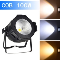 Projecteur COB 100W OEM d'usine, éclairage de scène LED pour DJ et discothèque, avec son, Wash Par Light DMX512 IP33 Ra90